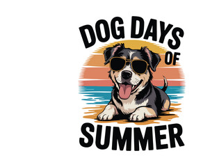 Celebrate the heat in style with our 'Dog Days of Summer' tee – vibrant, fun, and perfect for sunny vibes, beach days, and laid-back adventures. Summer fashion at its best!