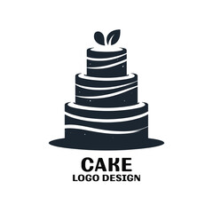 Cake Vector Logo Design