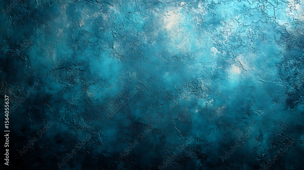 Poster textured dark turquoise stone background with subtle light accents ideal for abstract designs or art