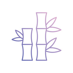 Bamboo  Vector icon