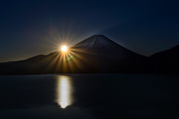青い空と富士山