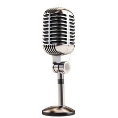 Fototapeta premium microphone on transparent png background