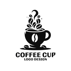 Coffee Cup Vector Logo Design