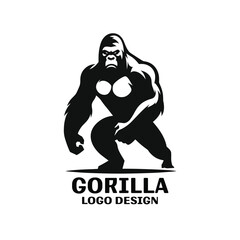 Gorilla Vector Logo Design