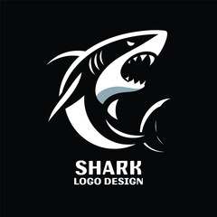 Shark Vector Logo Design