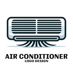 Air Conditioner Vector Logo Design