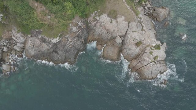 Mar nas pedras