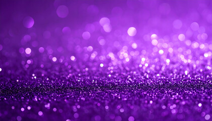 Purple Glitter Dust Abstract Background