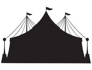 CIRCUS TENT SILHOUETTE