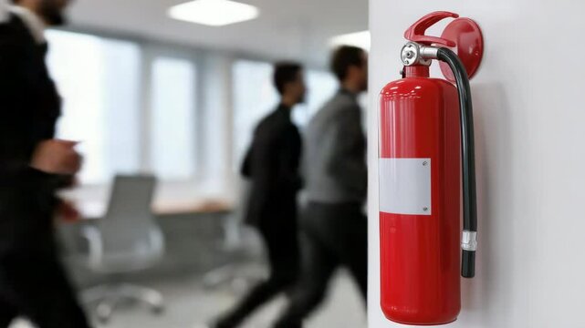 Evakueringsøvelse gjennomført med ansatte i næringsbygg.