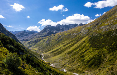 mountain landscape in the mountains