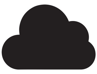Obraz premium CLOUD SILHOUETTE