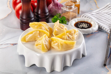 Japanese cuisine stuffed dumplings Gyoza