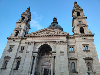 Saint Stephen's Basilica in Budapest's historic centre, Budapest, Hungary.