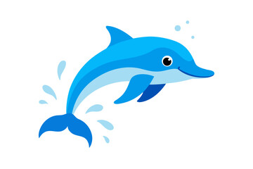 Fototapeta premium dolphin jumping out of water