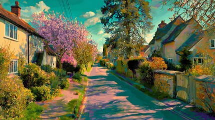 colorful houses in the village of burano.
