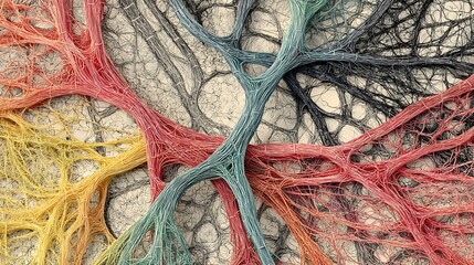 fishing nets on the dock.