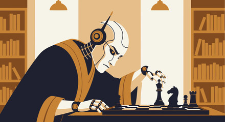 Artificial Intellect Strategizing In Chess Game Amidst Book Collection Setting