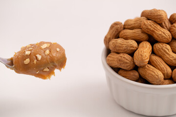 peanuts in a bowl