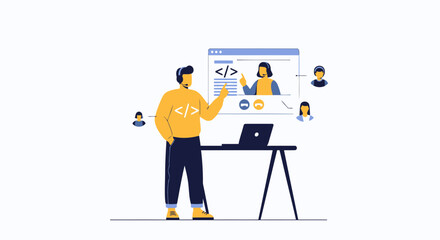 Online Coding Mentoring And Teaching Software Development Via Video Conference