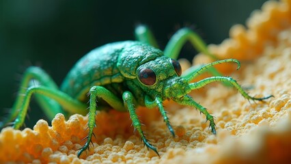 Naklejka premium Insect Vision Natural Scene