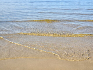 waves on the beach