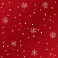 Seamless Christmas Gift Wrapping Paper Pattern Texture Wallpaper. Snowflake with dark red or maroon color background texture gift paper. Pattern Texture Wallpaper.