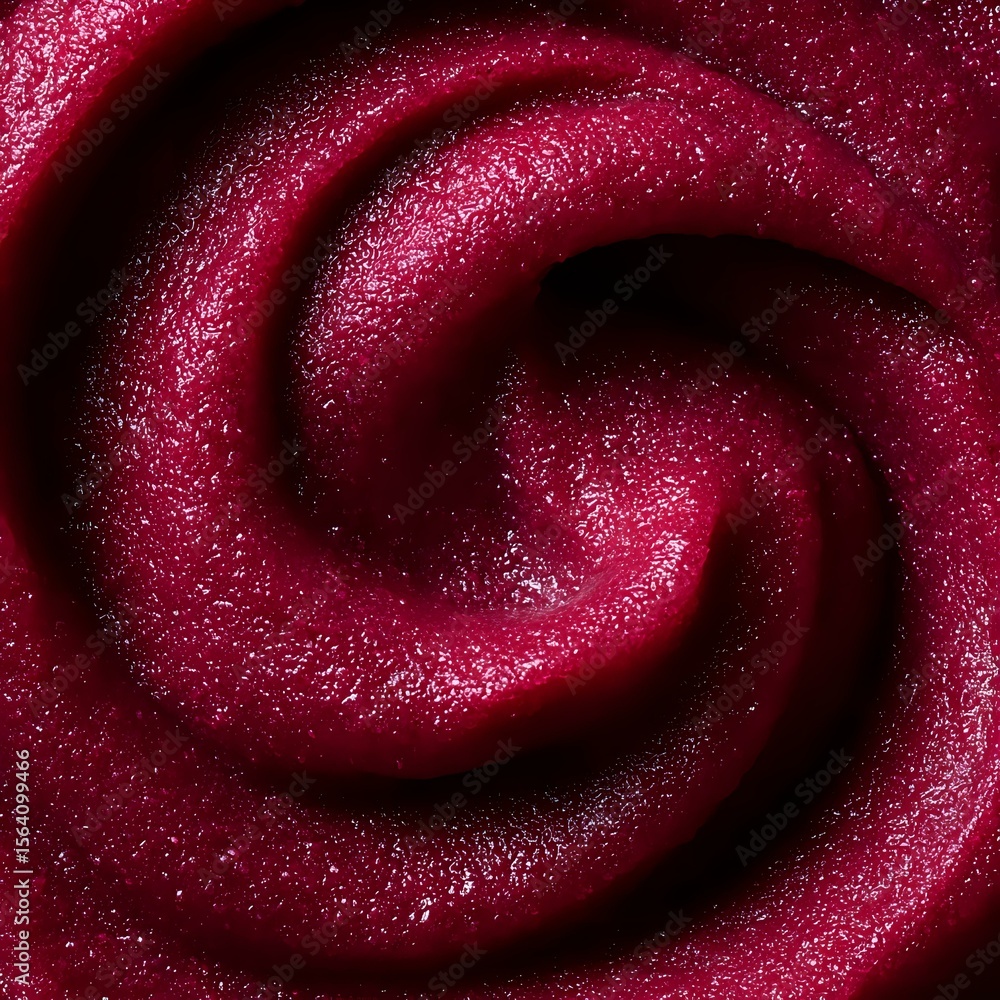Poster mesmerizing burgundy spiral pattern with glittery texture creates abstract swirling motion effect ag