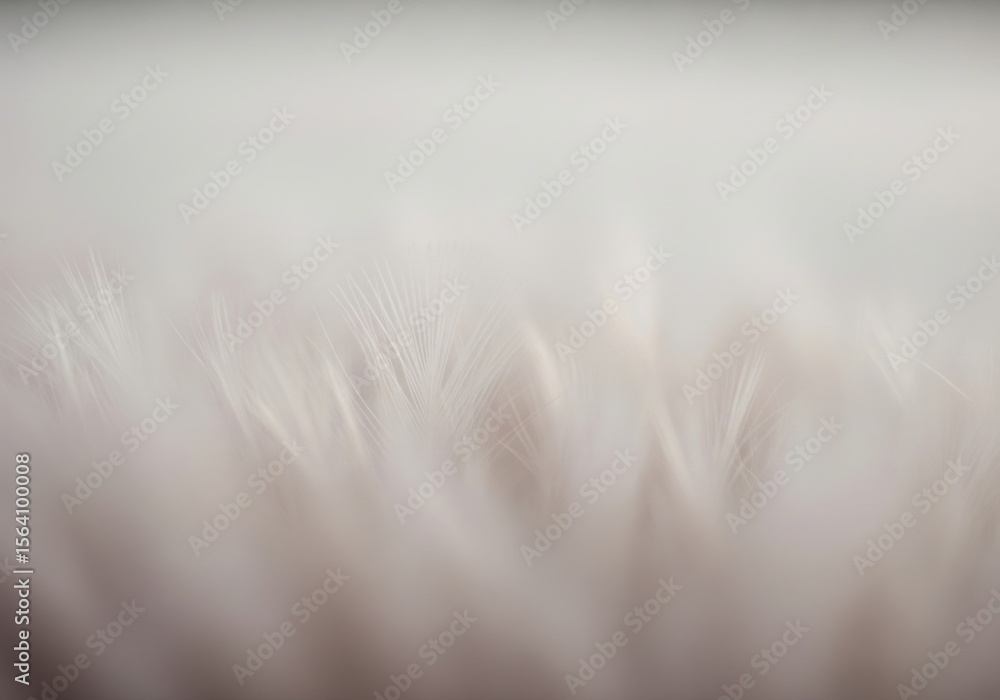 Poster delicate soft feather background. abstract view of fine plume texture creating a tranquil, pure ambi