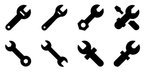 Repair and Maintenance Tools Icon Vector Collection for Work, Fix, and Service Projects