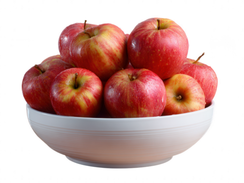 A Bowl of Freshly Picked Gala Apples, A Vibrant Healthy Fruit Display
