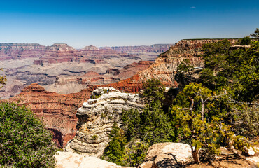 Grand Canyon, a gorge of the Colorado River, which is often considered one of the Wonders of the...