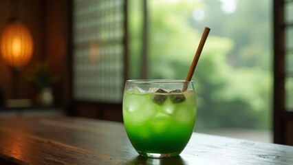 Desktop image of Lime Green Drink