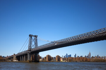Manhattan Bridge Over East River