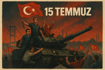 July 15th Remembrance Poster: Commemorative Design
