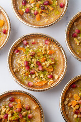 Traditional delicious Turkish dessert; Ashura (Asure)