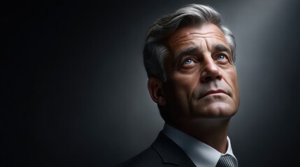Obraz premium Elegant corporate leadership visuals with modern scandinavian aesthetics