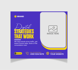 Fototapeta premium google Ads design template, Medium rectangle