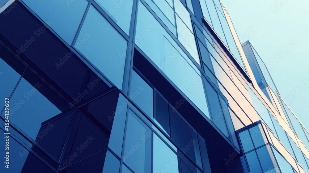 Poster a tall building with a clock on the side of it