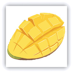 Mango fruits social media post and instagram banner template
