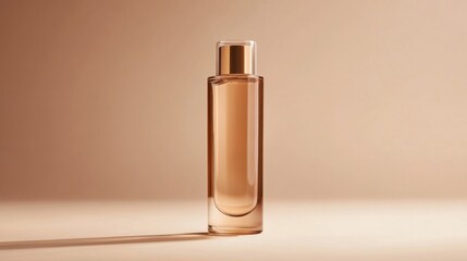 a bottle of perfume on a table