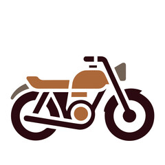 vector illustration of a motorcycle