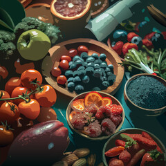 fruits and vegetables