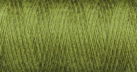Green Thread Texture with Weave for Versatile Design Projects