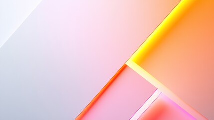 Abstract geometric pastel shapes background