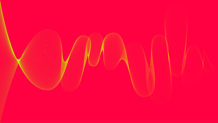 Colorful Abstract Waves with Gradient Motion