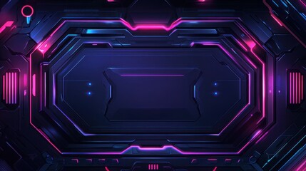 Abstract futuristic technology background