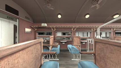 旧駅舎　3DCGレンダリング