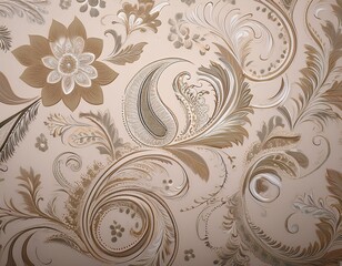 subtle paisley print on soft muted background subtle muted soft