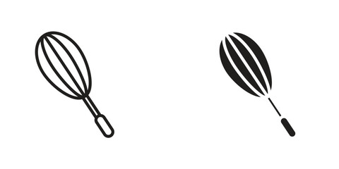 Whisk icon Design Illustrations. editable web icons